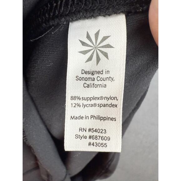 Athleta Athletic Skirt Black Women’s Medium Casual Golf Yoga Athleisure Skirt - Picture 6 of 7